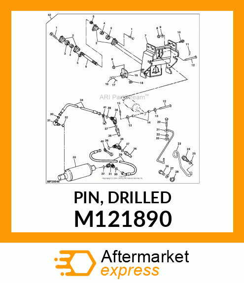 PIN, DRILLED M121890