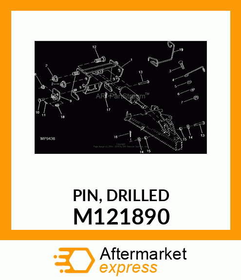 PIN, DRILLED M121890