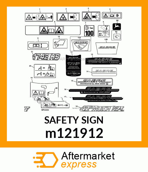 SAFETY SIGN m121912