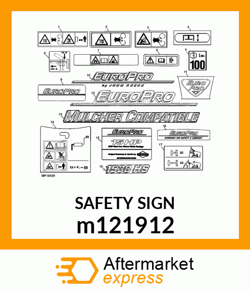 SAFETY SIGN m121912