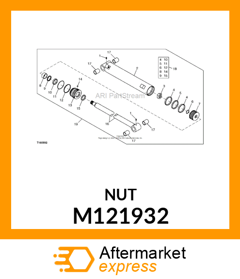 NUT M121932