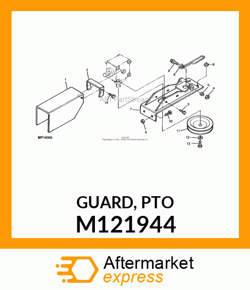 GUARD, PTO M121944