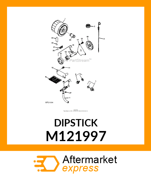 DIPSTICK (GAUGE) M121997