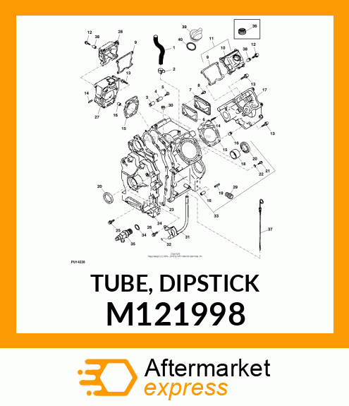 TUBE, DIPSTICK M121998