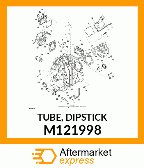 TUBE, DIPSTICK M121998