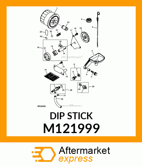 DIPSTICK (GAUGE) M121999