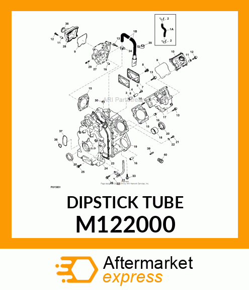 TUBE, DIPSTICK M122000