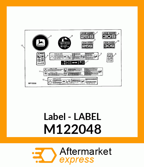 Label - LABEL M122048