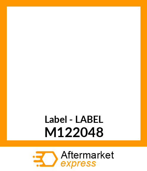 Label - LABEL M122048