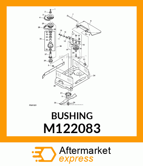 BUSHING, OIL SEAL M122083