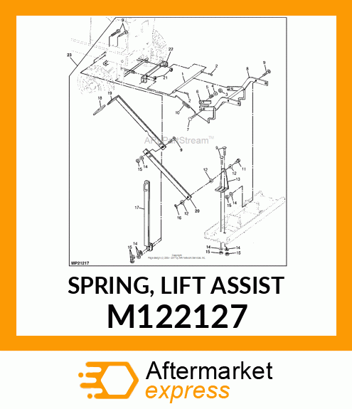 SPRING, LIFT ASSIST M122127