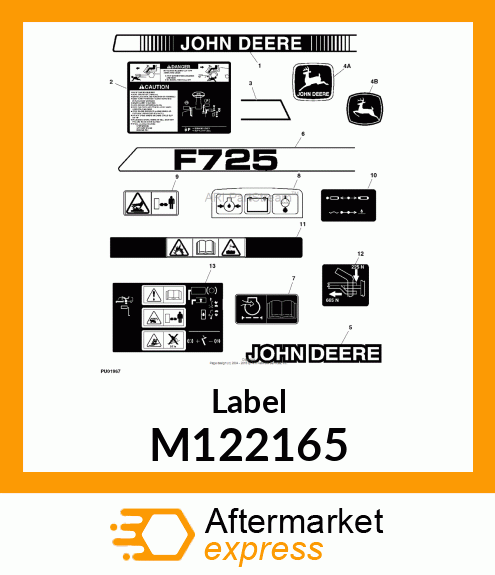 Label M122165