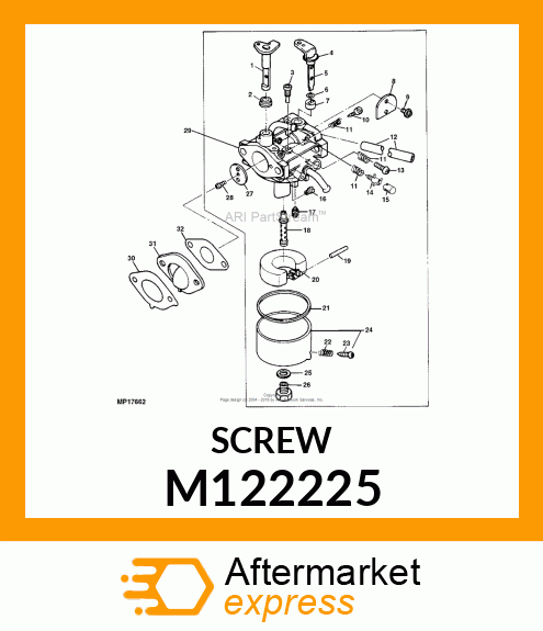 SCREW M122225