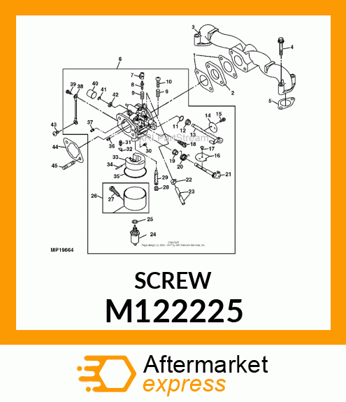 SCREW M122225