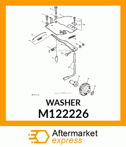 WASHER M122226