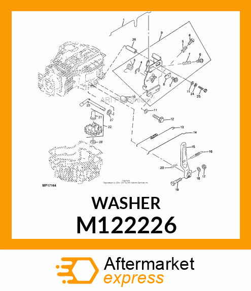 WASHER M122226