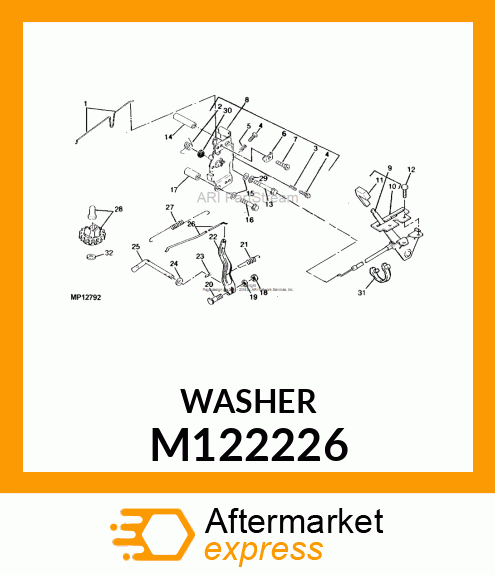 WASHER M122226