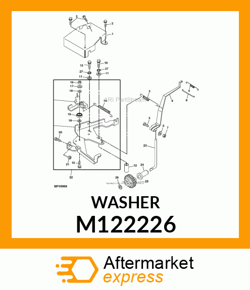 WASHER M122226