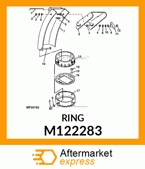 GEAR, RING M122283