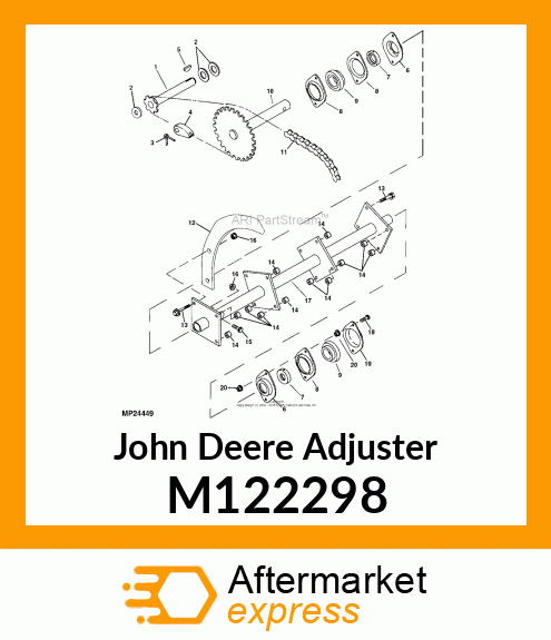 ADJUSTER, BLOCK M122298