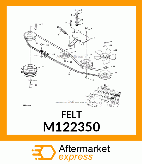 SEAL, FELT M122350