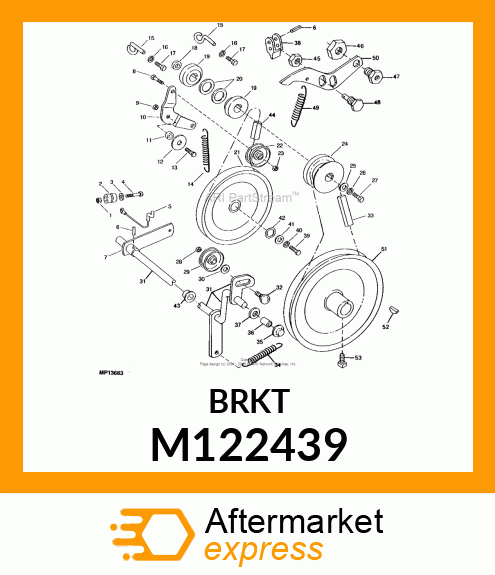 Arm - ARM, BRAKE M122439