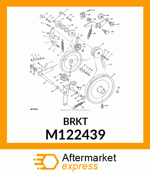 Arm - ARM, BRAKE M122439