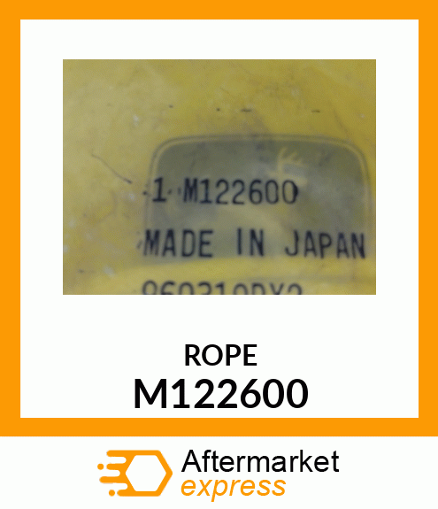 Rope M122600