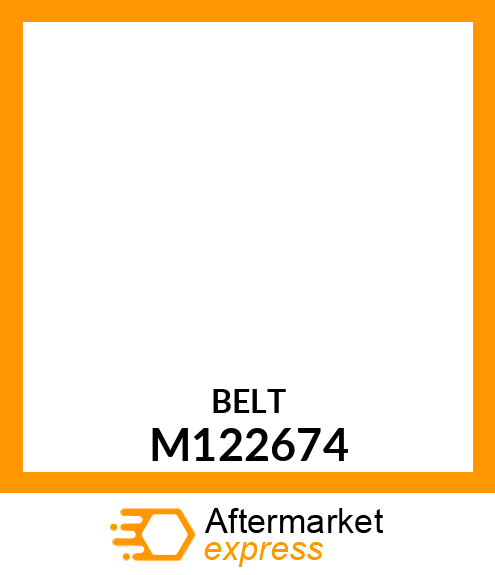 BELT, MOWER DRIVE (38") M122674