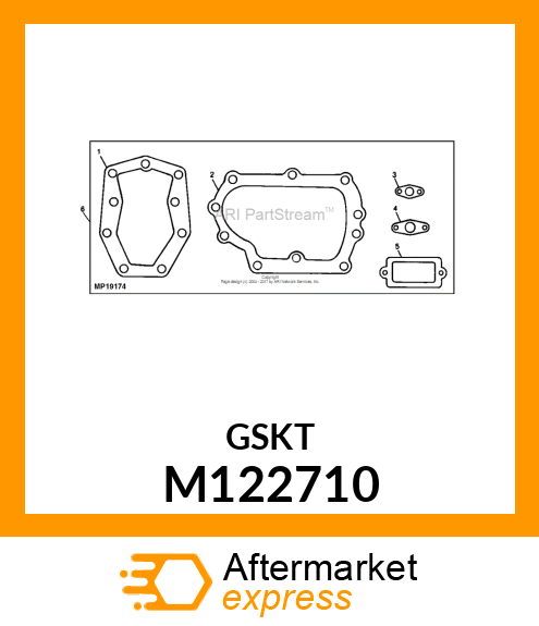 GASKET M122710