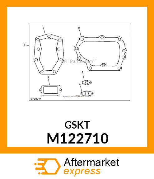 GASKET M122710