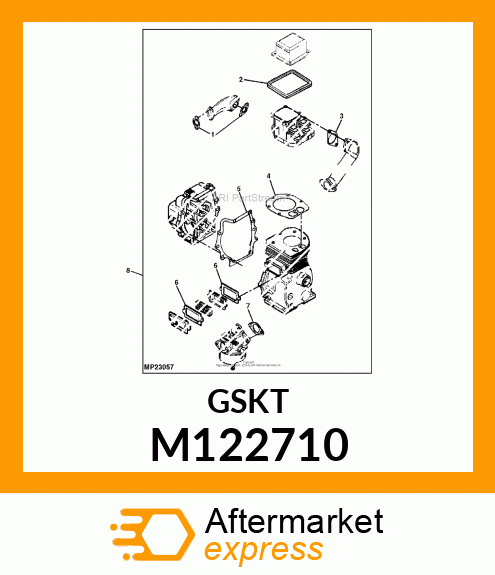 GASKET M122710