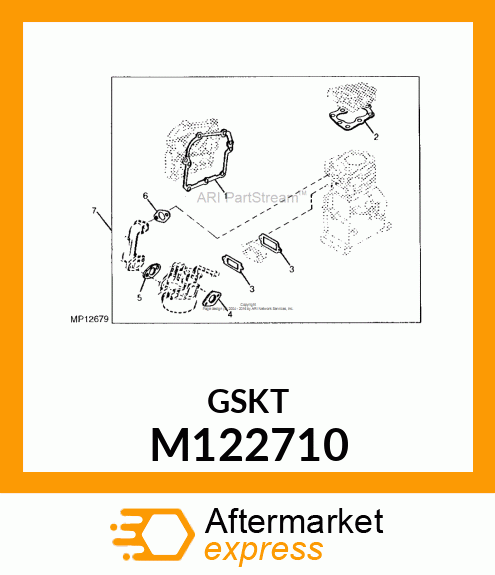 GASKET M122710