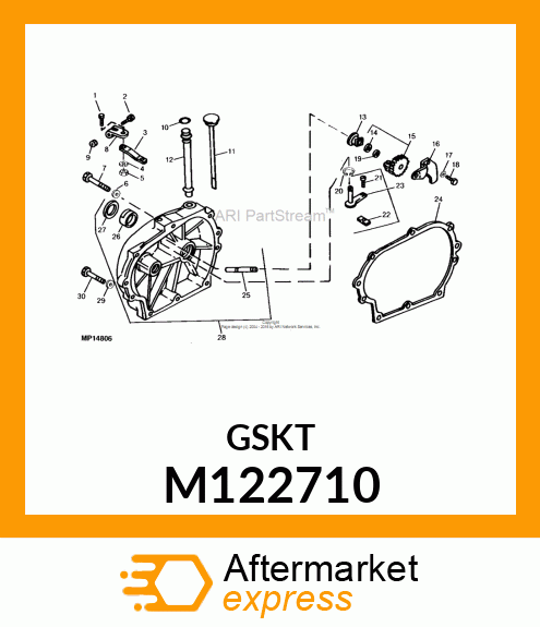 GASKET M122710