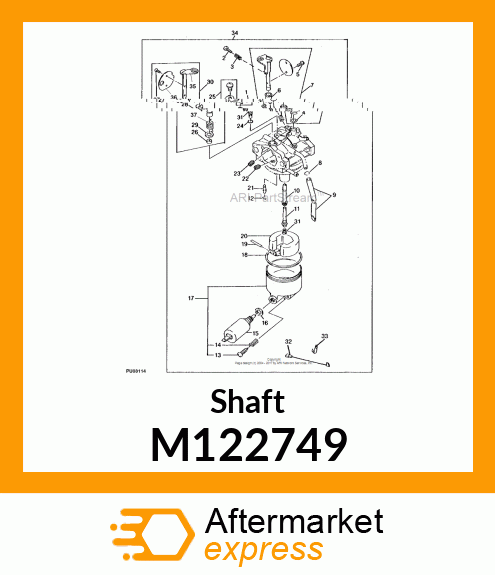 Shaft M122749