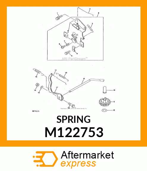 SPRING, GOVERNOR M122753