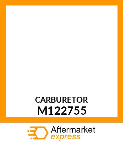 CARBURETOR M122755