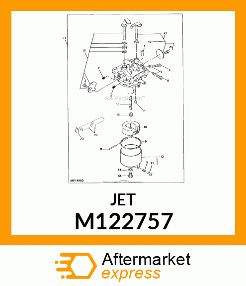 JET, PILOT #37.5 (EMISS) M122757