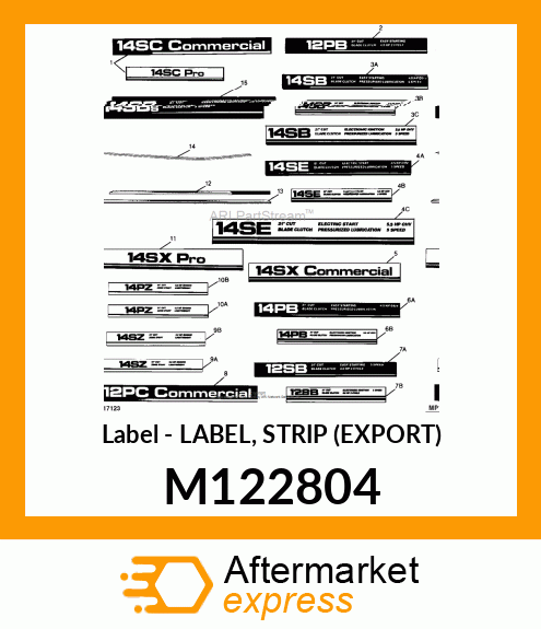 Label M122804