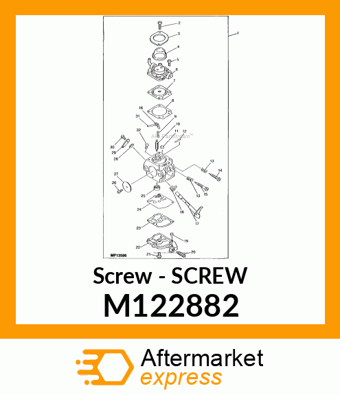 Screw - SCREW M122882