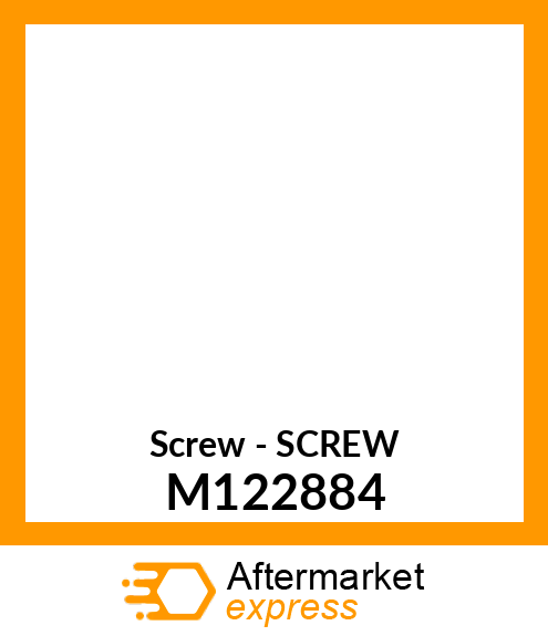 Screw - SCREW M122884