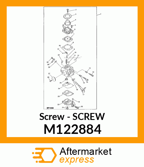 Screw - SCREW M122884