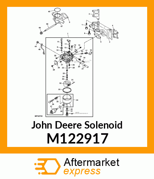 SOLENOID ("SHINDENGEN") M122917