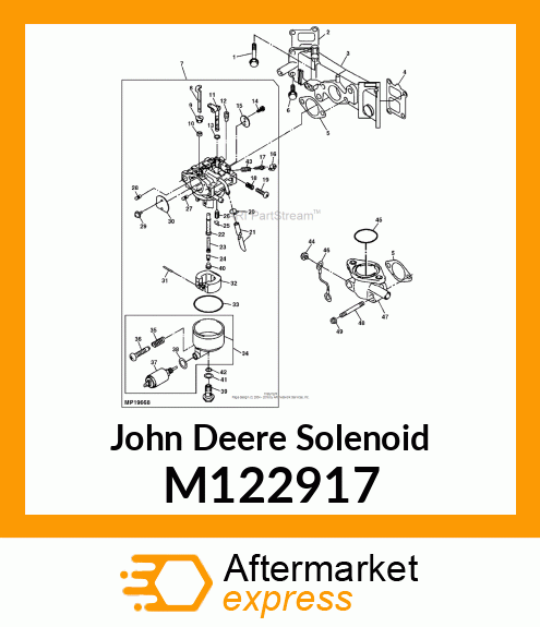 SOLENOID ("SHINDENGEN") M122917