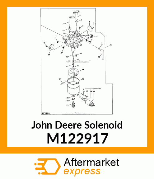 SOLENOID ("SHINDENGEN") M122917