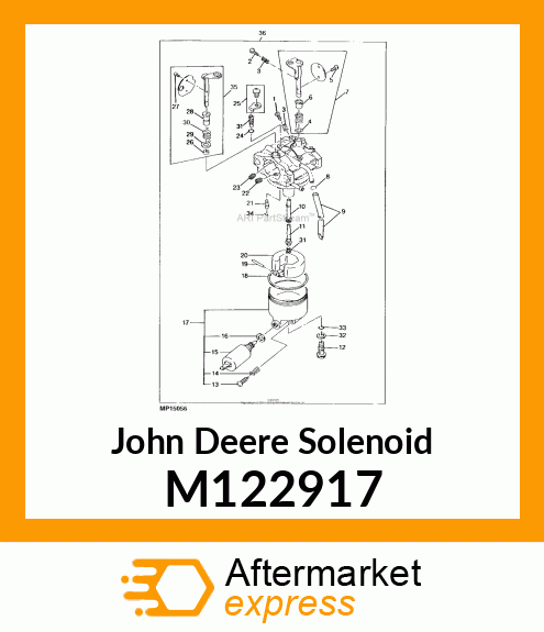 SOLENOID ("SHINDENGEN") M122917