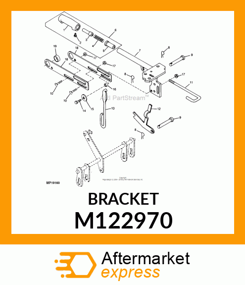 PAWL, PARK BRAKE M122970