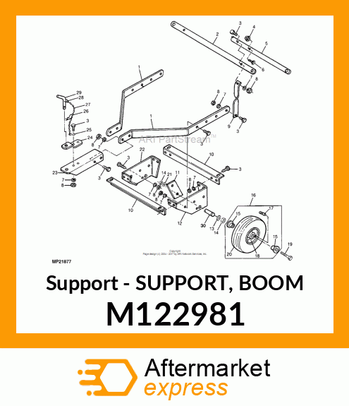 Support Boom M122981