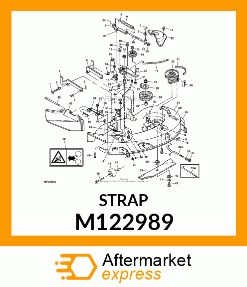 STRAP, PTO SPRING # M122989