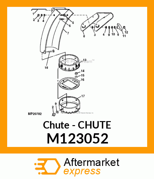 Chute M123052